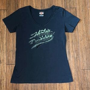 Harley Davidson Women’s V-Neck Shirt